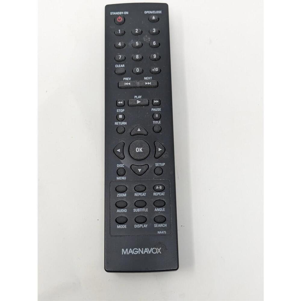 Magnavox Remote Control DVD NA475 BDP170MW8 CDP170MW8 DP170MW8B Tested